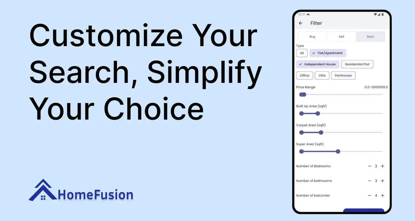 Home Fusion: Search filters